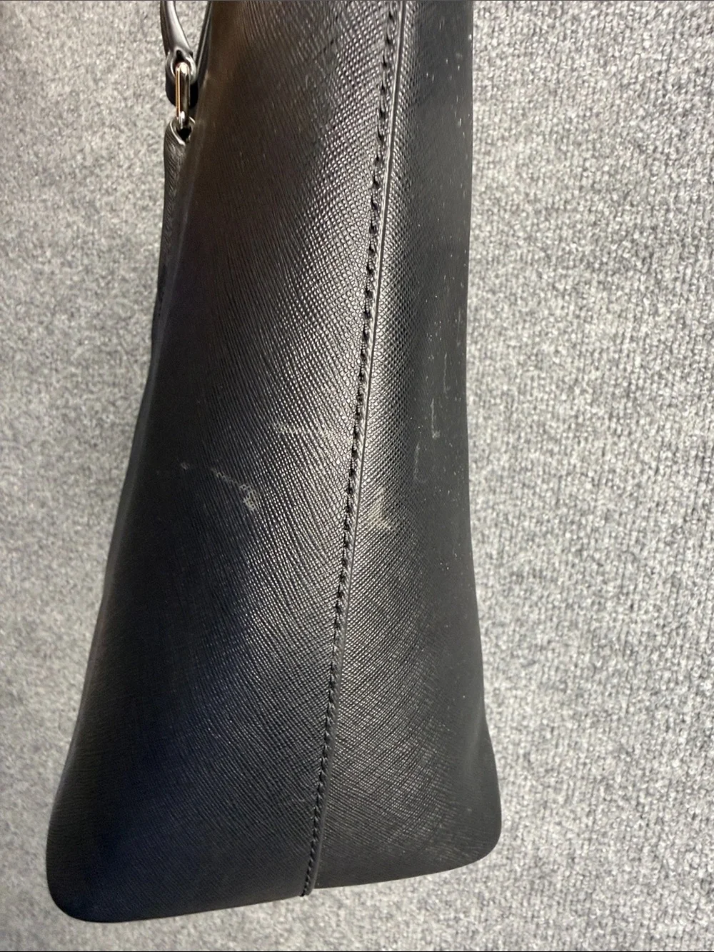 Kate Spade Laurel Way Black Saffiano Leather Medium Dally Tote Bag - Very Nice!